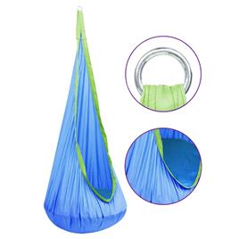vidaXL Rede/baloiço para crianças suspenso 80 kg azul