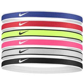 Fitas de Cabelo  Swoosh - Multicor - Pack 6 Fitas