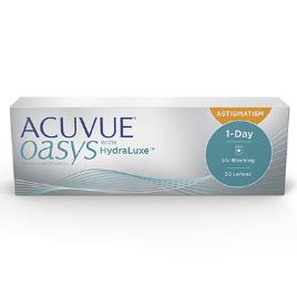 Acuvue Oasys 1-Day with HydraLuxe for Astigmatism (30 lentes)