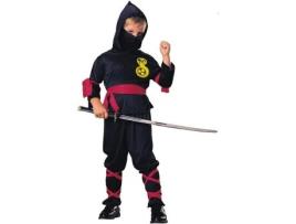 Fato de Menino  Ninja Preto (Tam: 3 a 4 anos)
