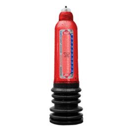 Bomba de Pénis Hercules Vermelho Brilhante 