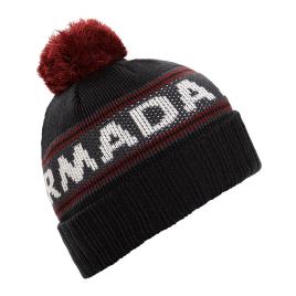 Gorro De Tricô Pom Jacquard One Size Black