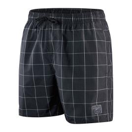 Speedo Shorts De Natação Check Leisure 16´´ L Black / Oxid Grey / Shark Grey