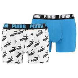 Boxer Aop 2 Pares XL Spring Break Blue Combo