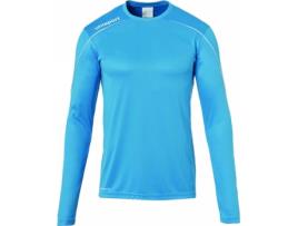 Camiseta Manga Larga Stream 22 152 cm Cyan / White