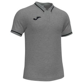 Joma Polo Manga Corta Confort Ii M Grey / Black