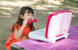 Maleta de aprendizagem para Comer Yupii Meal - Modelo Cor Rosa