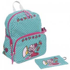 Mochila Infantil Grande 3 anos Baby Flamenca