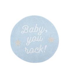 Tapete lavable Baby you rock Superstar de Lorena Canals