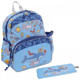 Mochila Infantil Grande 3 anos Dolphin