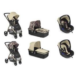 Trio Carrinho de Passeio Slide 3 Peças Be Cool - News/Ivory