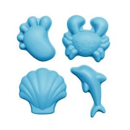 Set moldes de Praia de Silicona Scrunch - Agua