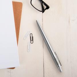 Caneta esferográfica Parker - Jotter - Prata (destro)