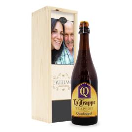 Cerveja La Trappe Quadrupel - caixa personalizada