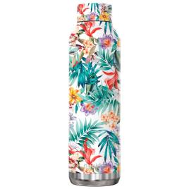 Garrafa Solid Jardim De Orquídeas 630ml One Size Multicolor