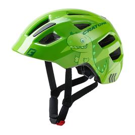 Capacete Maxster S-M Green Dinosaur