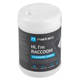 Dispensador De Lenços De Limpeza Racoon 100 Unidades One Size White