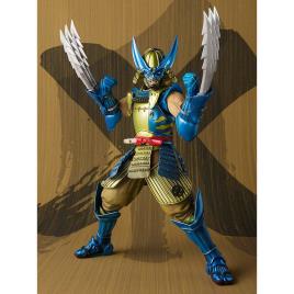 X-men Da Marvel Articulado Muhomono Wolverine 18 Cm Figura One Size Gold / Blue