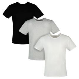 Lacoste Pacote Pijama Camiseta Manga Curta Th3451-00 3 Unidades S White / Argent Chine / Black