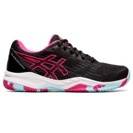 Gel Padel Exclusive 6 Shoe Negro - Rosa