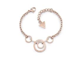 Bracelete feminino Guess UBB29029-S Aço inoxidável 15 cm Rosa