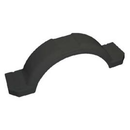 Tiedown Engineering Polyethylene Fender 203-304 mm Small (black)