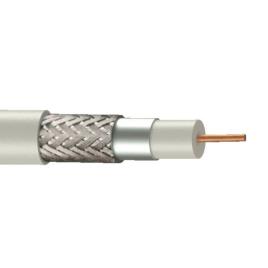 Cabo coaxial tv 100 metros branco