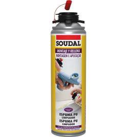 Limpador de espuma poliuretano soudal 500 ml