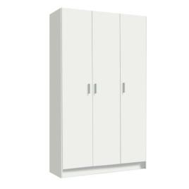 Armário multiusos 3 portas 180 x 109 x 37 cm