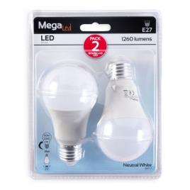 Lâmpada led  e27 14w luz neutra