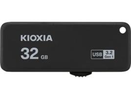 Pen Drive  TransMemory 32GB U365 USB 3.2 Preto