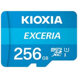 Cartão de Memória Micro SD com Adaptador Kioxia Exceria UHS-I Classe 10 Azul - 16 GB