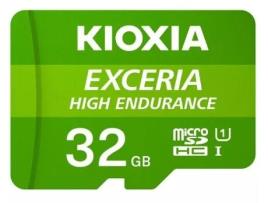 MICRO SD 32GB EXCERIA HIGH ENDURANCE UHS-I C10 R98 COM ADAPTADOR