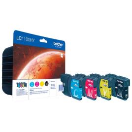Brother Lc1100hyvalbpdr One Size Cyan / Magenta / Yellow / Black