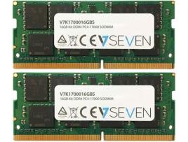 2X8GB KIT DDR4 2133MHZ CL15 MEM SO DIMM PC4-17000 1.2V