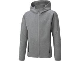 Puma Casaco com fecho e capuz Evostripe, 8-16 anos