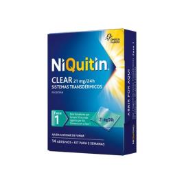 NiQuitin Clear Pensos 21mg – Fase 1 – 14 Dias
