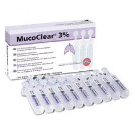 MucoClear 3% Sol Salina Hipertrónica 20x4ml