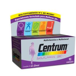 Centrum Mulher 50+ Comp revest 90