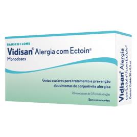 Vidisan Colírio Monodoses C/ Ectoin 20x0.5ml