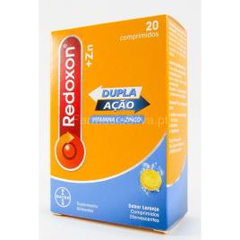 Redoxon +Zn Comp Efervescente Laranja 20