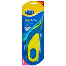 Scholl Gelactiv palmilha de uso diário para mulher - tamanho 35.3 a 40.5 - 2 unidades