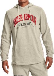 Hoodie Sudadera Capucha Casual_hombre_under Armour Rival Try Athlc Dept Hd Gris L