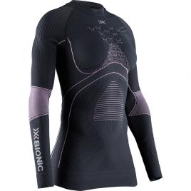 X-bionic Camisola Interior Manga Comprida Energy Accumulator 4.0 S Charcoal / Magnolia