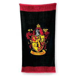 Groovy Toalha De Algodão Grifinória Harry Potter One Size Black