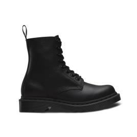 Dr Martens Botas em pele, Virginia 1460 Pascal Mono