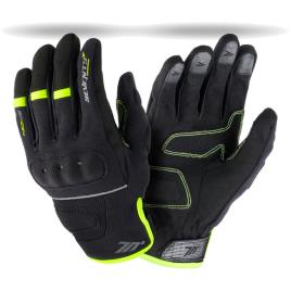 Seventy Degrees Luvas Sd-c54 Summer Urban S Black / Fluor Yellow