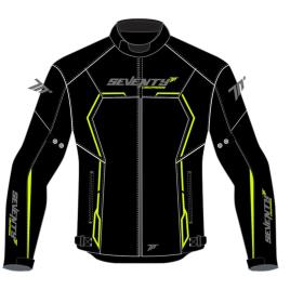 Seventy Degrees Casaco Sd-jr65 Winter Racing S Black / Fluor Yellow