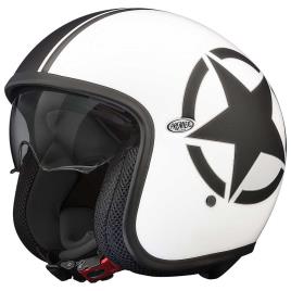 Premier Helmets Capacete Jet Vintage Evo Star 8 Bm XL White