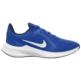 Nike Tênis Running Downshifter 10 Gs EU 38 Game Royal / White / Black